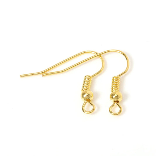 Attache Boucle d'Oreille Simple en Bronze
