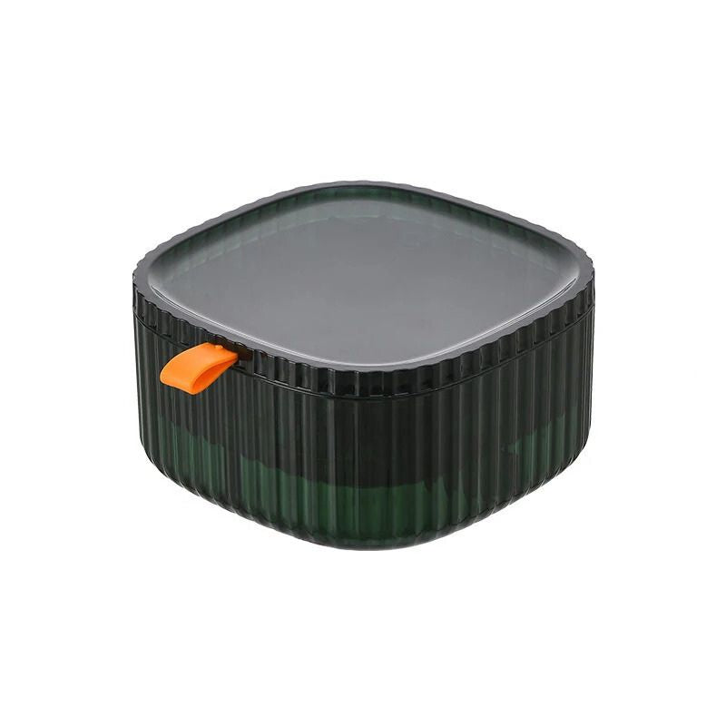 Boite A Boucle D'oreille Transparente Vintage