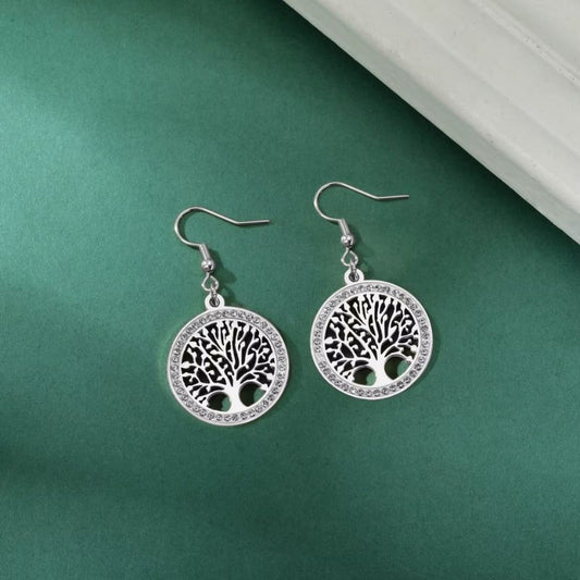 Boucle D'oreille Arbre De Vie Créole Originale