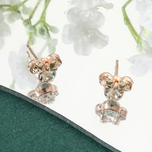 Boucle d'Oreille Enfant Strass Minnie