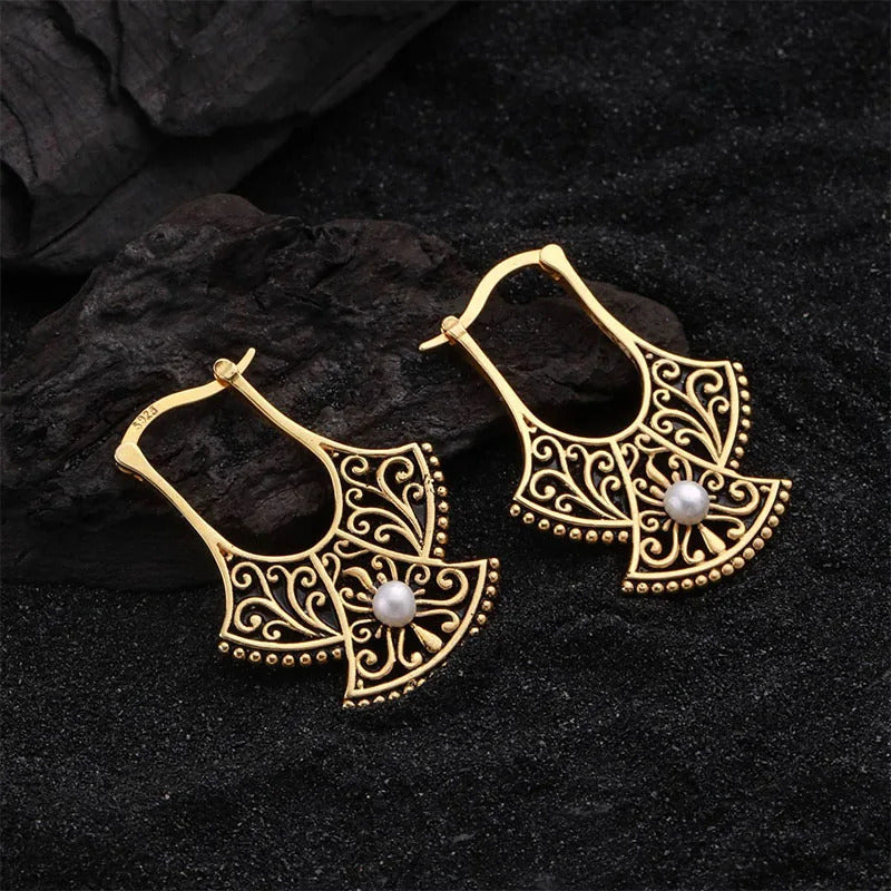 Boucle d'Oreille Ethnique Pendantes Design