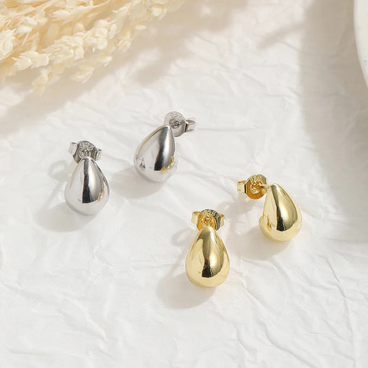 Boucle D'oreille Goutte Brillante