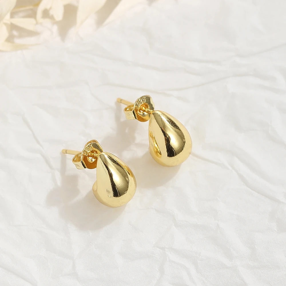 Boucle D'oreille Goutte Brillante
