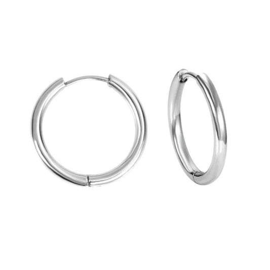 Boucle D'oreille Homme Anneau Minimaliste et Tendance