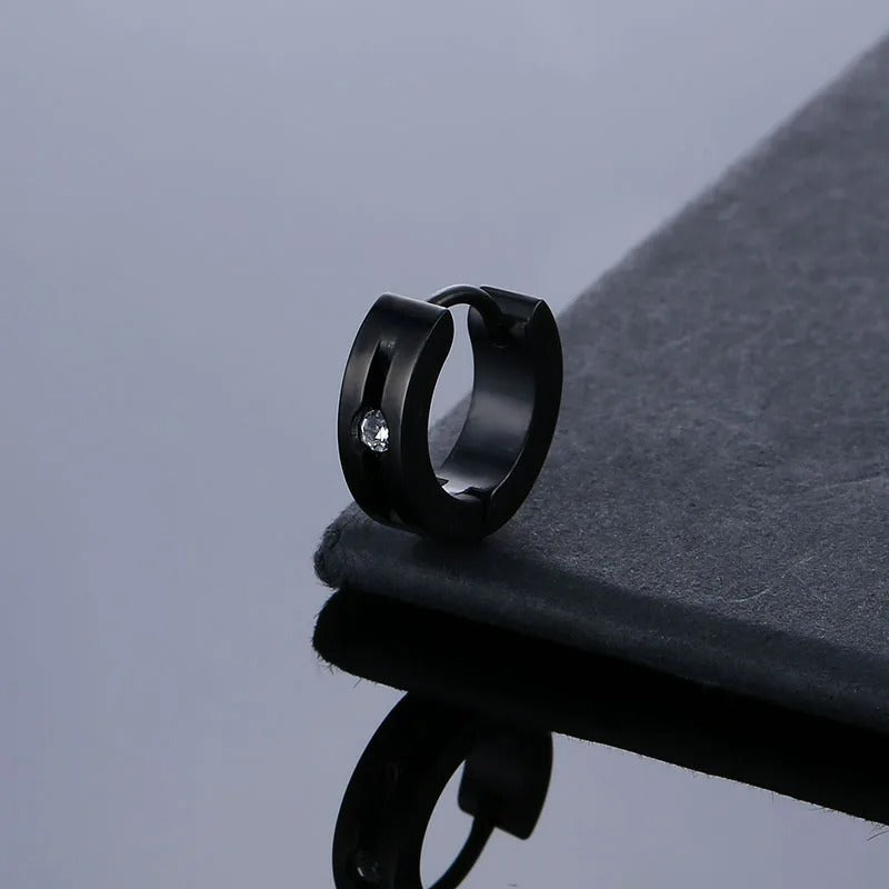 Boucle D'Oreille Homme Créole Chic Acier Inoxydable