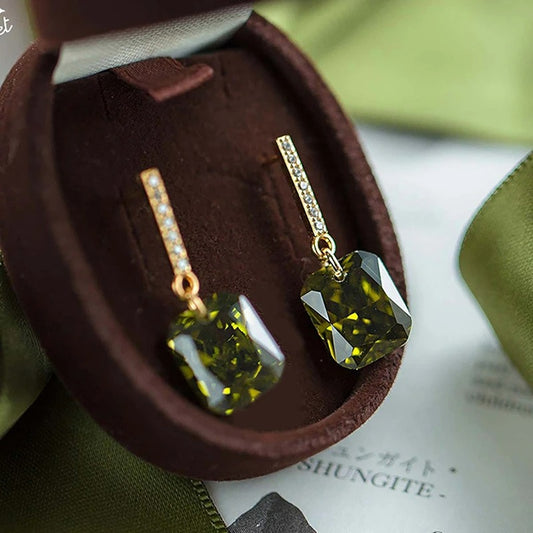 Boucle D'oreille Luxe avec Pierre Naturelle