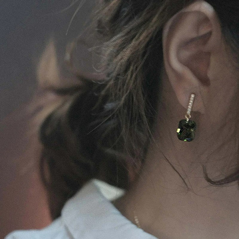 Boucle D'oreille Luxe avec Pierre Naturelle