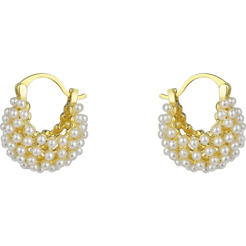 Boucle d'Oreille Perle Chic et Brillante