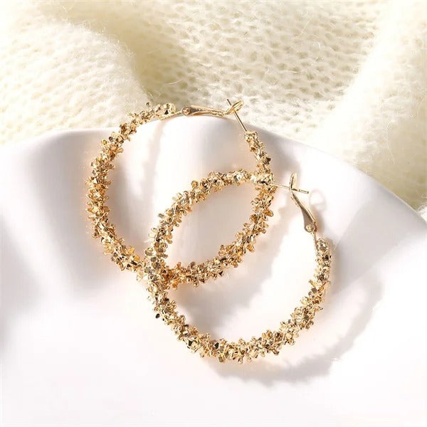 Boucle D'oreille Ronde Créole