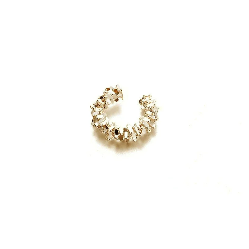Ear cuff Irrégulier Effet Floral