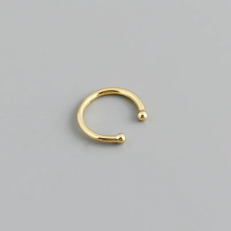 Ear Cuff Minimaliste – Argent