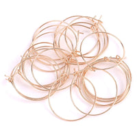 Attache Boucle D'oreille en Forme de Cercle