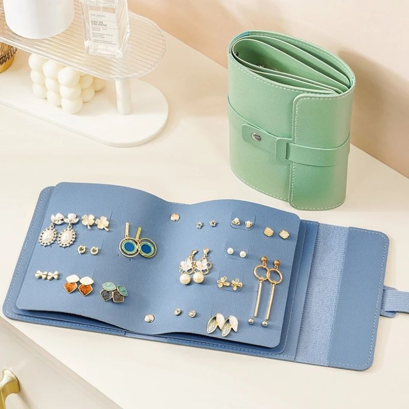 Boite A Boucle D’oreille Pochette Colorée Image