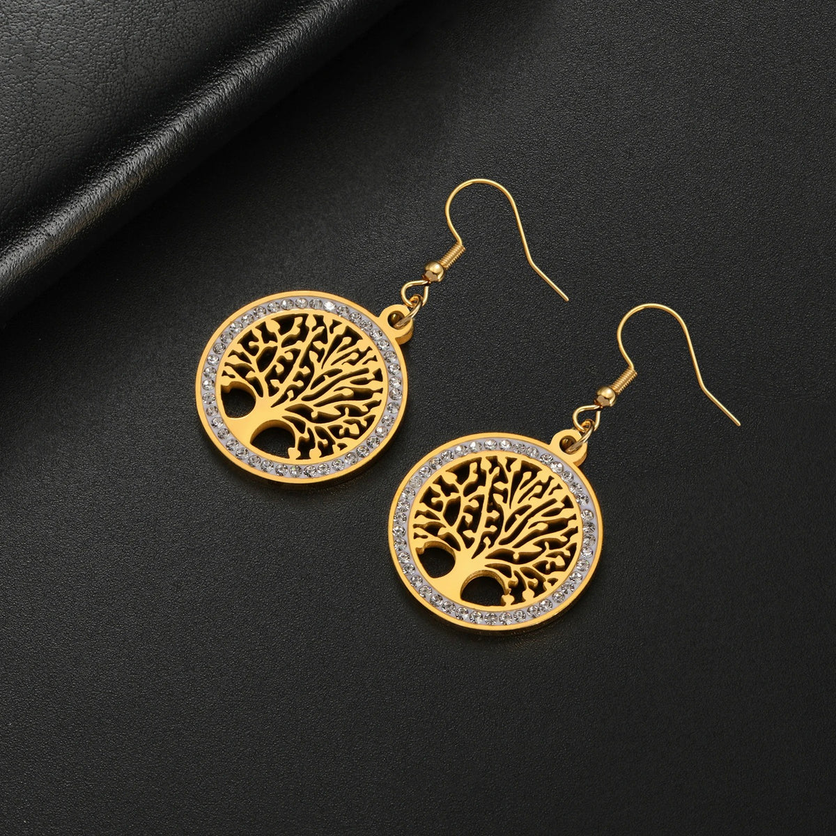 Boucle D'oreille Arbre De Vie Créole Originale