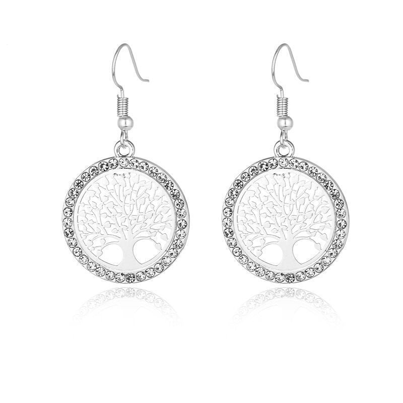 Boucle D'oreille Arbre De Vie Créole Originale