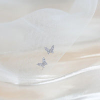 Boucle d’Oreille Baptême Fille Papillon
