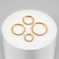 Boucle D’oreille Cartilage Anneau Scintillant