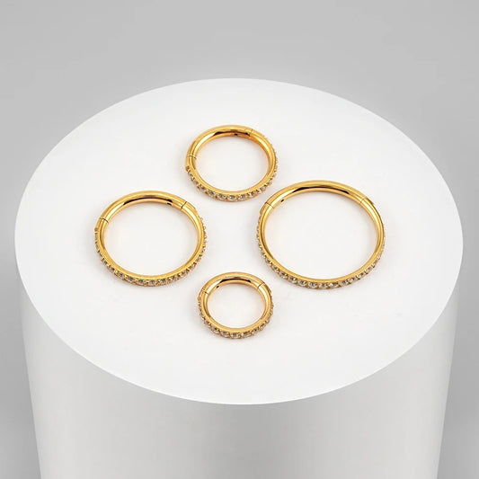 Boucle D’oreille Cartilage Anneau Scintillant
