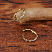 Boucle D’oreille Cartilage Anneau Scintillant