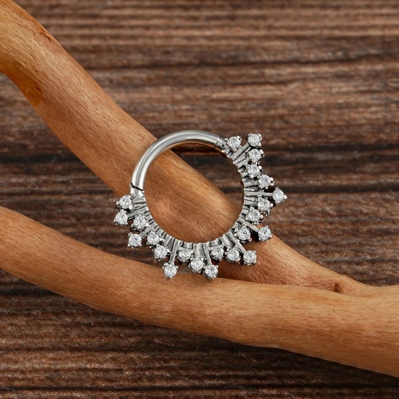 Boucle D’oreille Cartilage Anneau Soleil