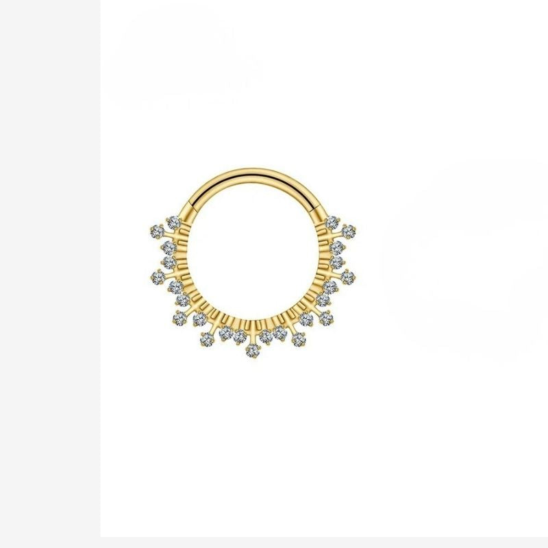 Boucle D’oreille Cartilage Anneau Soleil