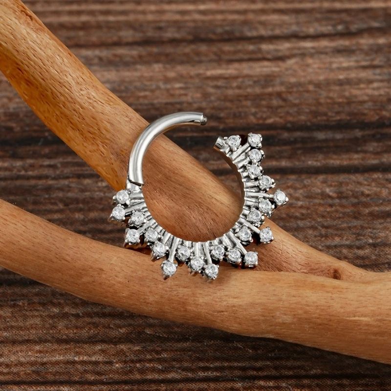 Boucle D’oreille Cartilage Anneau Soleil