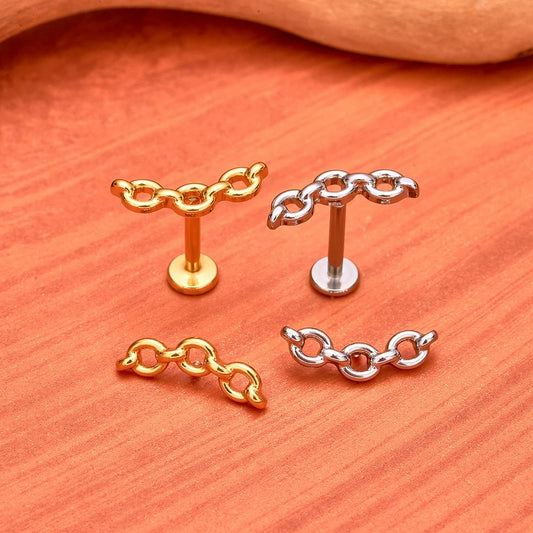 Boucle D'oreille Cartilage Chaîne Minimaliste