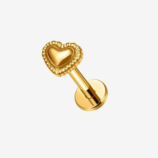 Boucle D'oreille Cartilage Cœur Minimaliste