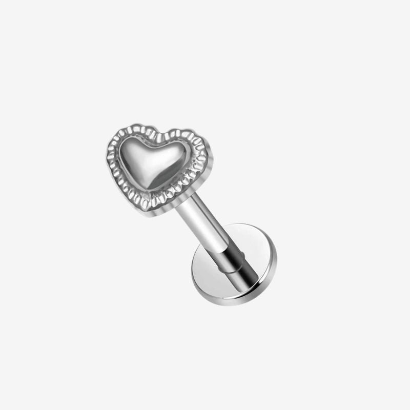 Boucle D'oreille Cartilage Cœur Minimaliste