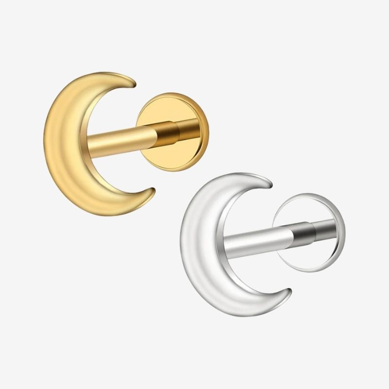 Boucle D'oreille Cartilage Demi-Lune Mystique