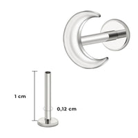 Boucle D'oreille Cartilage Demi-Lune Mystique