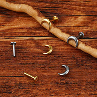 Boucle D'oreille Cartilage Demi-Lune Mystique