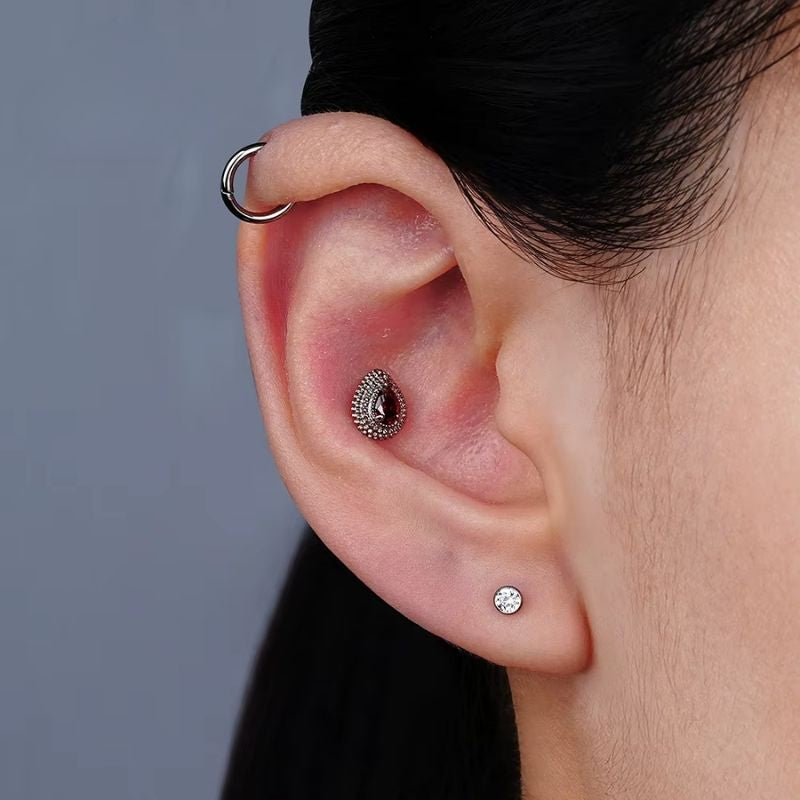 Boucle D’oreille Cartilage Goutte Royale