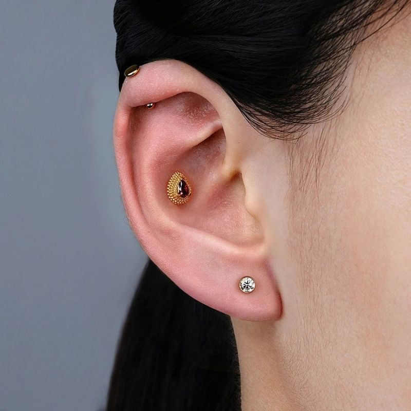 Boucle D’oreille Cartilage Goutte Royale