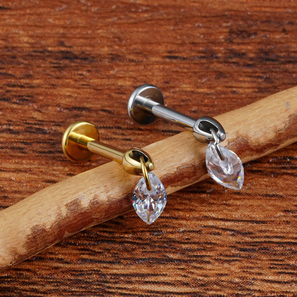 Boucle D'oreille Cartilage Goutte Suspendue