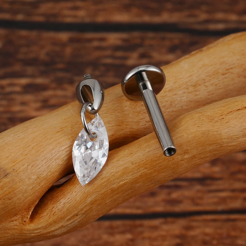 Boucle D'oreille Cartilage Goutte Suspendue