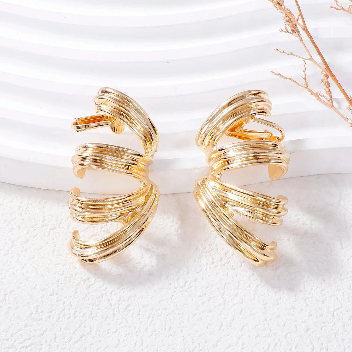 Boucle D'oreille cartilage style Ear cuff Image