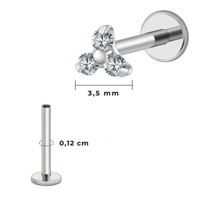 Boucle D'oreille Cartilage Trilogie Éclat