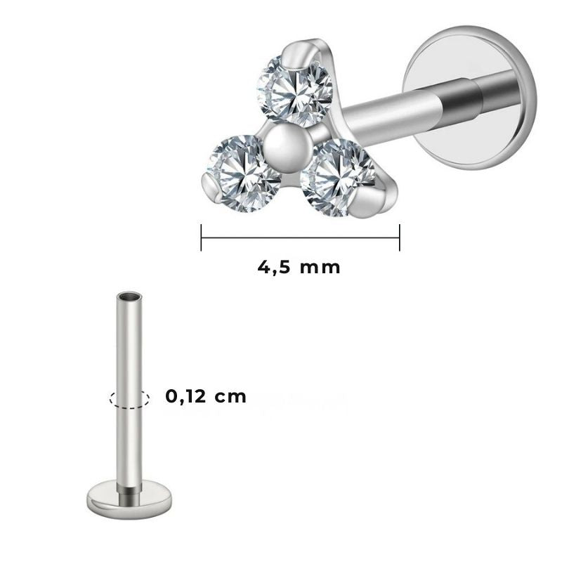 Boucle D'oreille Cartilage Trilogie Éclat