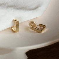 Boucle D'oreille Clip Femme Graphique