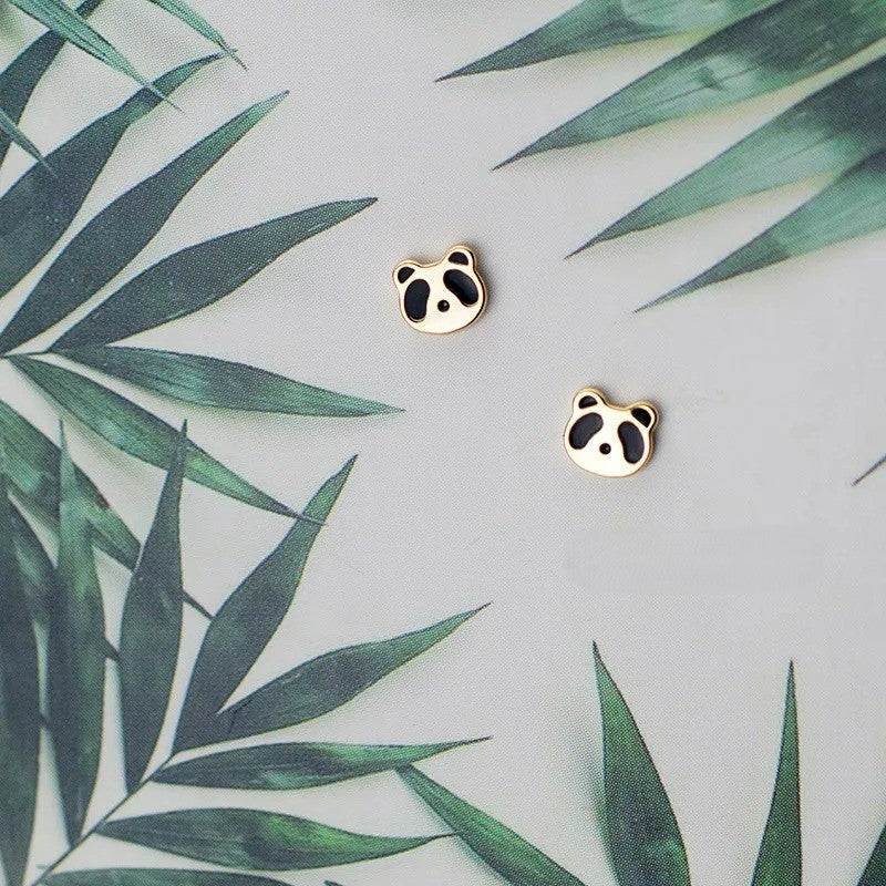boucle D’oreille Enfant Panda - Argent