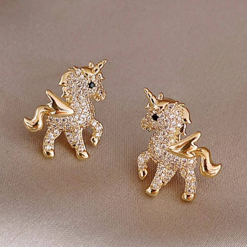 Boucle d'Oreille Enfant Sublime Licorne