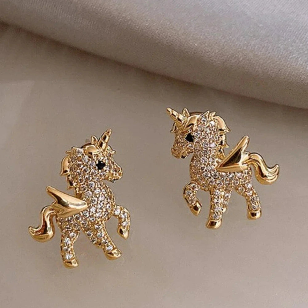 Boucle d'Oreille Enfant Sublime Licorne