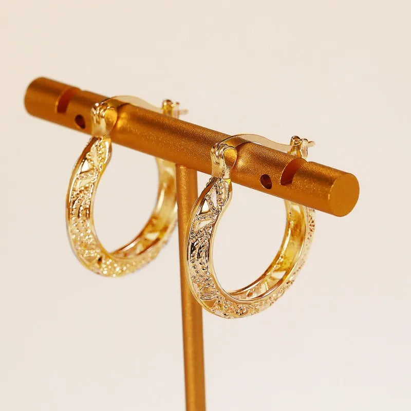 Boucle d'Oreille Fantaisie avec Motif Chic