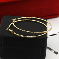 Boucle d'Oreille Femme Créole Circulaire