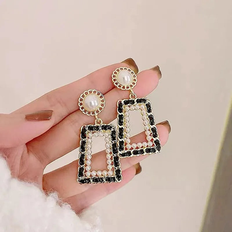 Boucle D'oreille Femme Pendante Graphique