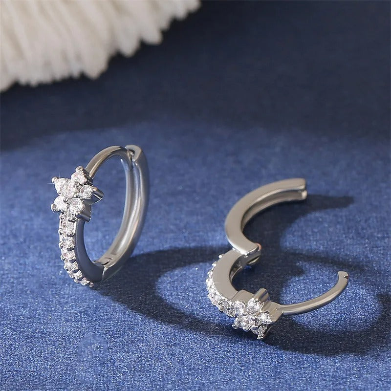 Boucle D’Oreille Fleur Créole - Acier Inoxydable