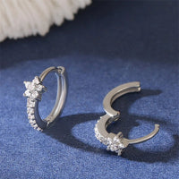 Boucle D’Oreille Fleur Créole - Acier Inoxydable