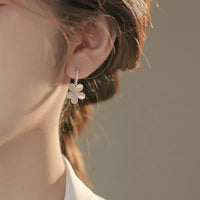 Boucle D’Oreille Fleur Créole Pendante