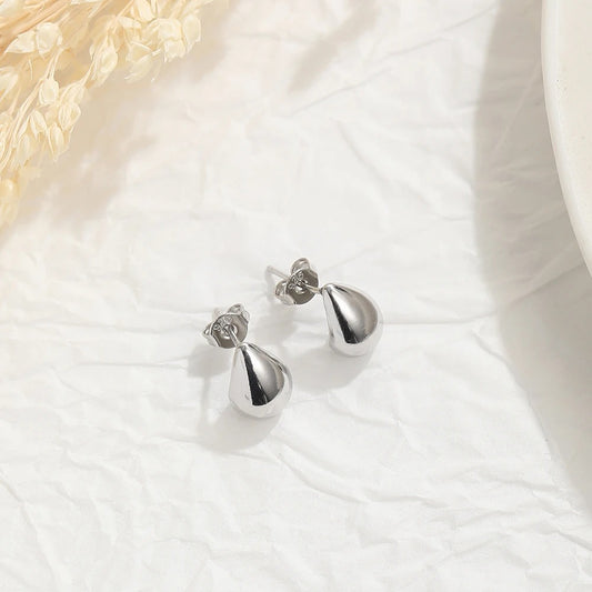 Boucle D'oreille Goutte Brillante
